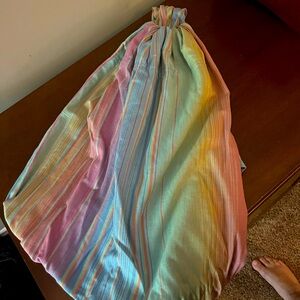 Baby Tula ring sling- EUC! beautiful rainbow stripe pattern